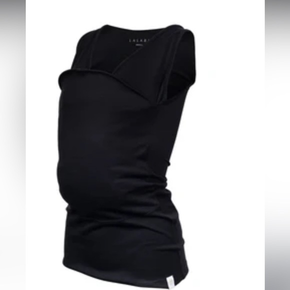 Lalabu Soothe Shirt | Black sleeveless size small - Picture 1 of 8